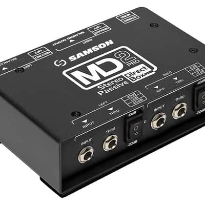 Samson MD2-PRO Stereo Passive Direct Box image 2