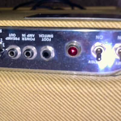 Fender Blues Deluxe Reissue 2-Channel 40-Watt 1x12" Guitar Combo 2005 - Present - Tweed image 12