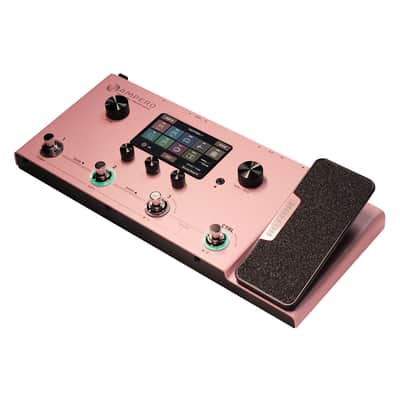 Hotone Ampero Guitar Bass Amp Modeling IR Cabinets Simulation Multi Language Multi-Effects(PINK)(U.S. domestic inventory) image 2