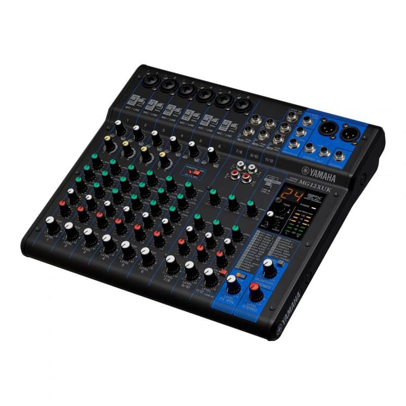 Yamaha MG12XUK 12 Channel Analog Mixer image 1