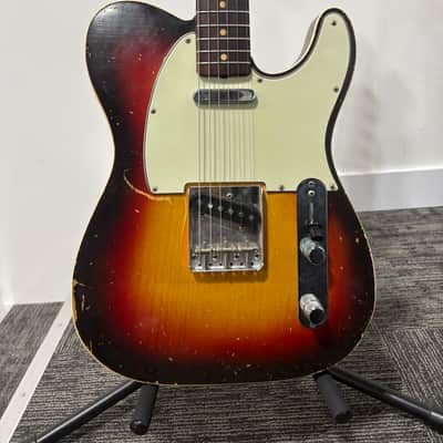 Fender Custom Telecaster 1961 - Sunburst with White Binding image 14