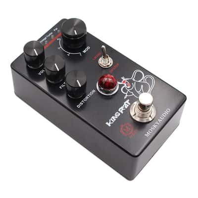 Mosky King Rat Guitar Effect Pedal Fuzz Distortion Volume Filter + Clip TUNER image 6