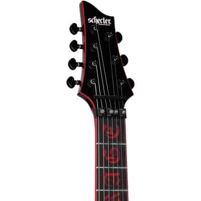 Schecter Sullivan King Banshee 7FR-S Electric Guitar, Obsidian, Open Box (Very Good) image 7