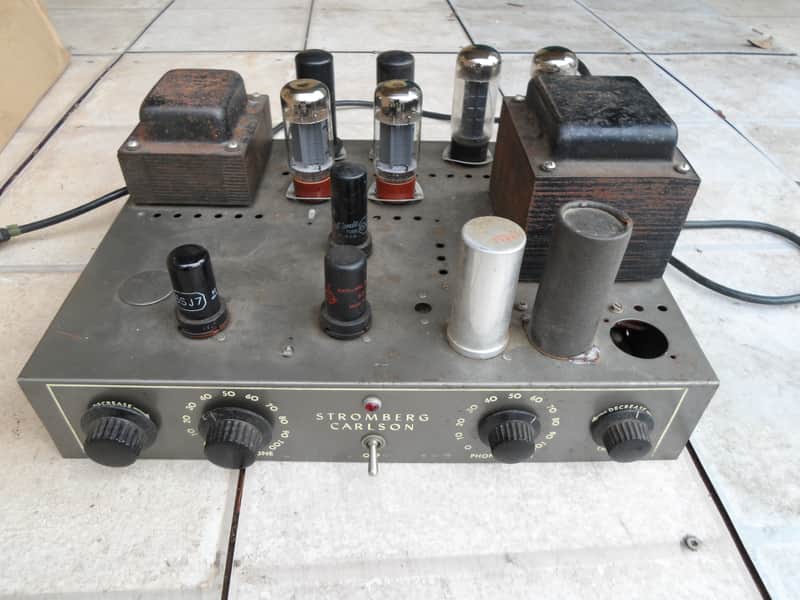Stromberg-Carlson AU-36B Tube PA Amplifier 1950's image 1