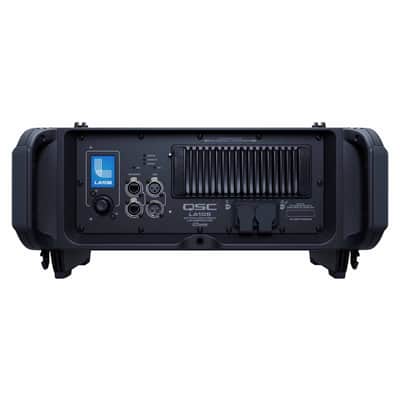 QSC LA108 8" Active Powered Line Array DJ PA Speakers 4 Pack w Stands & Cases image 5