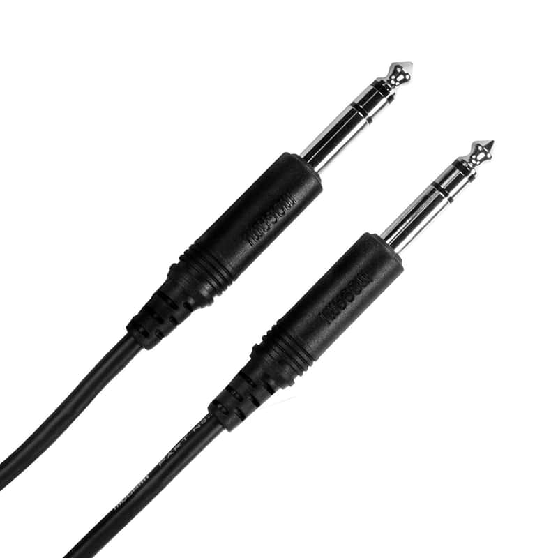 Mogami Pure Patch SS 1/4" TRS-TRS High-Quality Molded Audio Accessory Cable - 6ft image 1