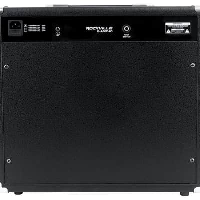 Rockville G-AMP 40 Watt Guitar Amplifier+Guitar USB A Interface Recording Cable image 9