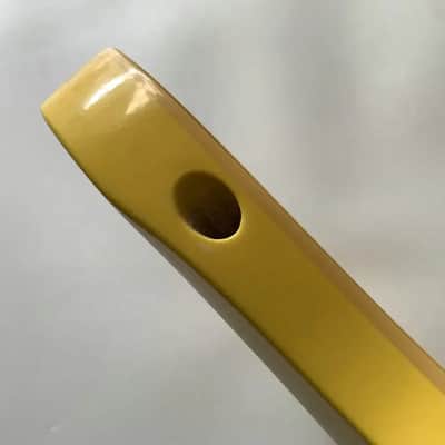 HSH Yellow Basswood Guitar Double Cutaway Body image 9