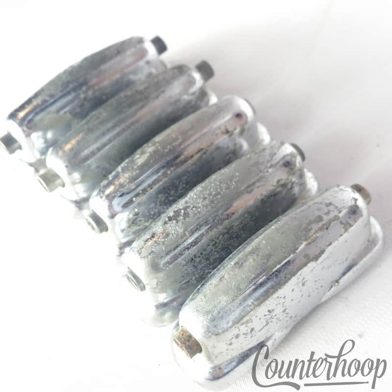 *Slingerland 5x Sound King Snare Drum Lugs Chrome Vintage 60s-70s Artist/Krupa* image 1