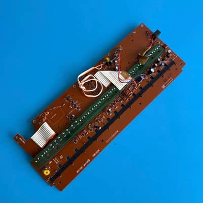 CASIO PT-87 Vintage Music Keyboard Part: Main PCB Board with Pads [M3119B-MA1M] image 2