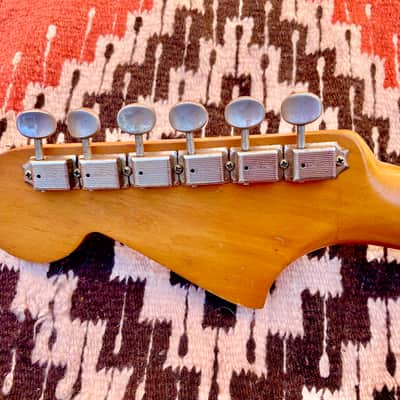 1963 Fender Jaguar Neck Sonic Blue Custom Color Pre CBS Rare 1960's Vintage image 12