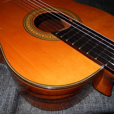 RARITY - MADE BY EICHI KODAIRA  - ECOLE E500 1977 - RAMIREZ STYLE CLASSICAL CONCERT GUITAR - CEDAR/BRAZILIAN ROSEWOOD image 10