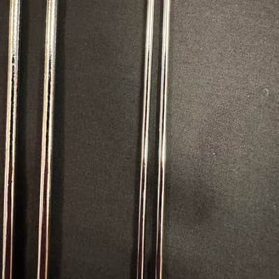 Triangle Beater Set, Homemade, 8 Piece (4 Pairs), 8" Length, w/Handmade Leather Case-EXCELLENT image 7