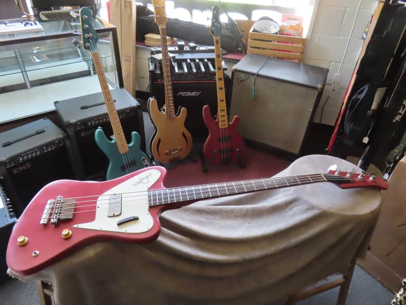 GIBSON 1966 THUNDERBIRD ll BASS BURGUNDY MIST PRO REFIN NON-REVERSE  RARE! [VIDEO] image 1