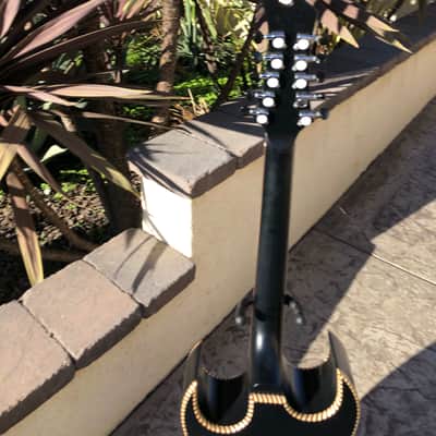 Del Rio Bajo Quinto Double Cutaway 2019 Red Sunburst Bild 5