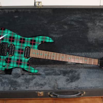 Yamaha RGZ820R Blues Saraceno 1993 Watermelon Plaid image 1