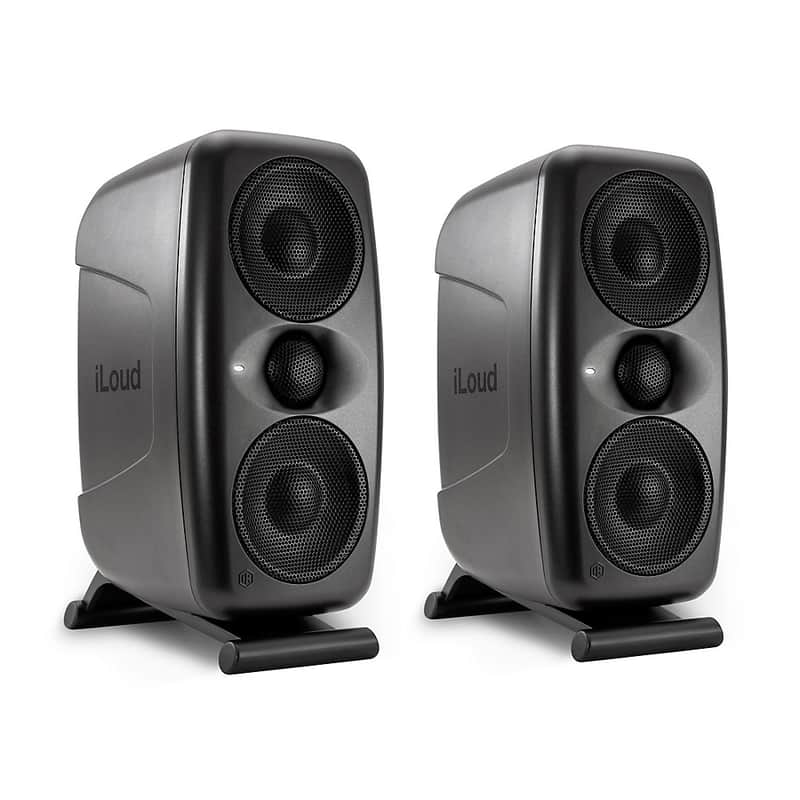 IK Multimedia iLoud MTM MKII Powered Studio Monitor (Pair) Regular Black image 1