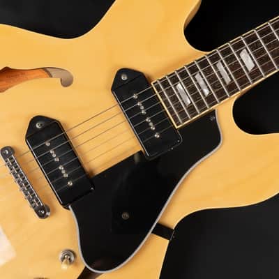 2016 Epiphone Casino Reissue mit Rosewood Griffbrett - Natural | ES-330 Style Seymour Duncan P-90 Pickups 2,88kg | Gator Case Bild 6