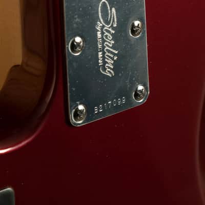 Sterling RAY4HH SUB Series StingRay HH - Candy Apple Red image 8