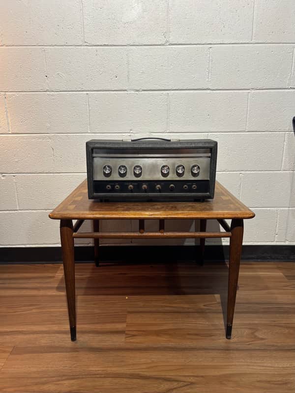 Silvertone Model 1483 23-Watt Bass / Guitar Head 1965 - Gray image 1