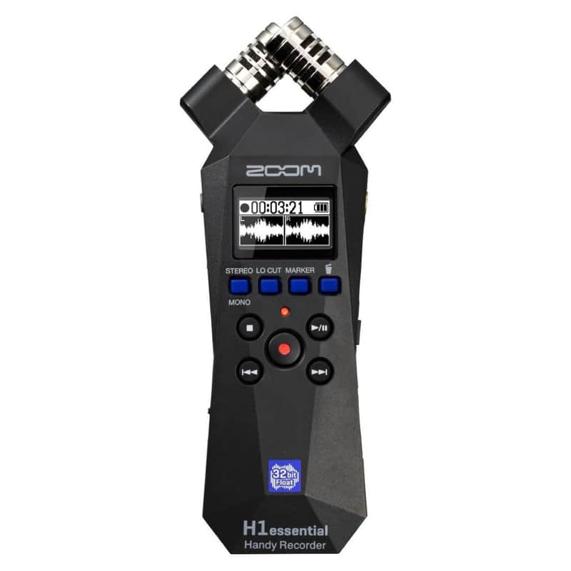 Zoom H1essential Stereo Handy Recorder with 32-Bit Float, Accessibility, and X and Y Microphones image 1