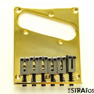 USED Fender MIM Telecaster Tele GOLD BRIDGE Modern 6 Saddle Guitar image 1