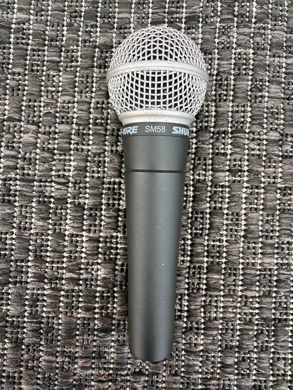 Shure SM58 Cardioid Dynamic Vocal Microphone – Tested & Working image 1