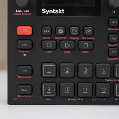 Elektron Syntakt 12 Track Drum Computer & Synthesizer w/ Box & Extras #58703 image 8