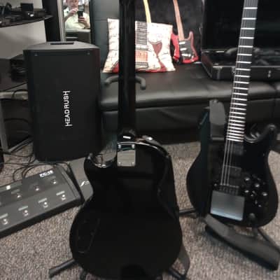 Epiphone les Paul ll limited edition w/gig bag and strap-mid 2000's - black image 3