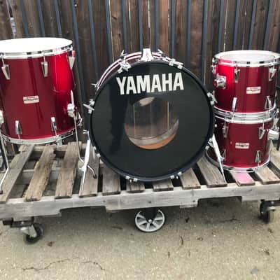 Yamaha Stage 5000 Series Drum Set 80’s (MIJ)Beech & Mahogany Shells image 20