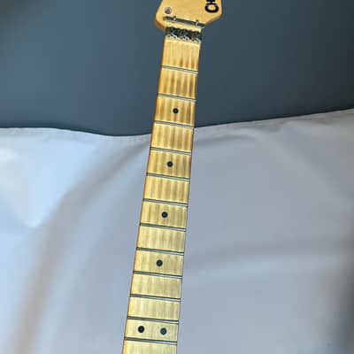 2017 MIM Charvel San Dimas Pro Mod Guitar Neck Floyd Ready 22 Fret Truss Wheel (Heavy Relic Wear) image 5