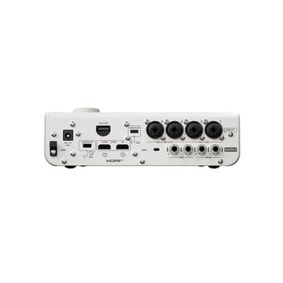 Yamaha 6 in / 4 out dual USB-C Audio/Video Interface, touchscreen, white finish image 5