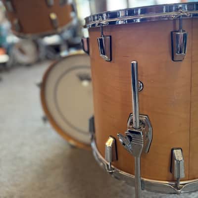 Pearl 12/14/18 World Series Drum Set - Natural Satin image 10