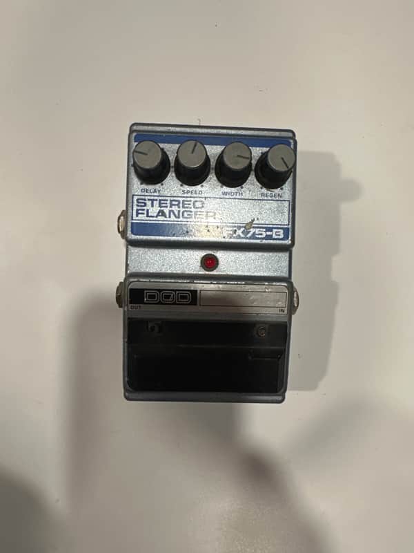 DOD Stereo Flanger FX75-B 1987 - 1997 - Silver image 1