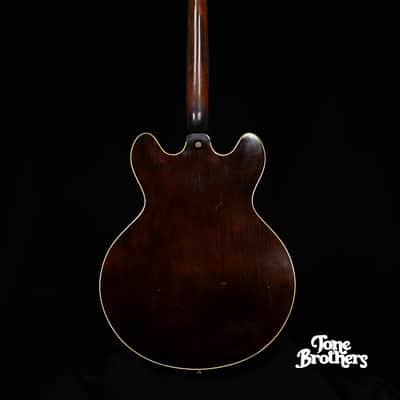 CLEAN! 1967 Epiphone Riviera Sunburst image 4