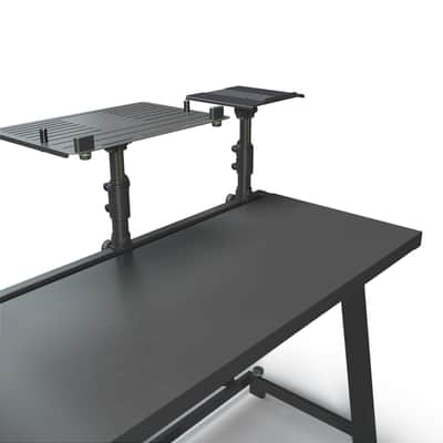 Gravity FDJT 01 DJ Desk with Adjustable Loudspeaker and Laptop Trays image 8