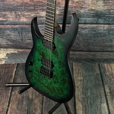 Schecter Left Handed Keith Merrow KM-6 MK-III Standard LH Toxic Smoke Green (TSG) #837 image 4