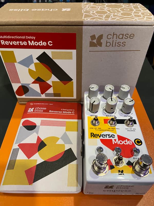 Chase Bliss Audio Reverse Mode C - original white version image 1