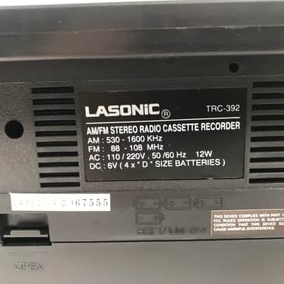 Lasonic TRC-392 Vintage Boombox Brand New image 8