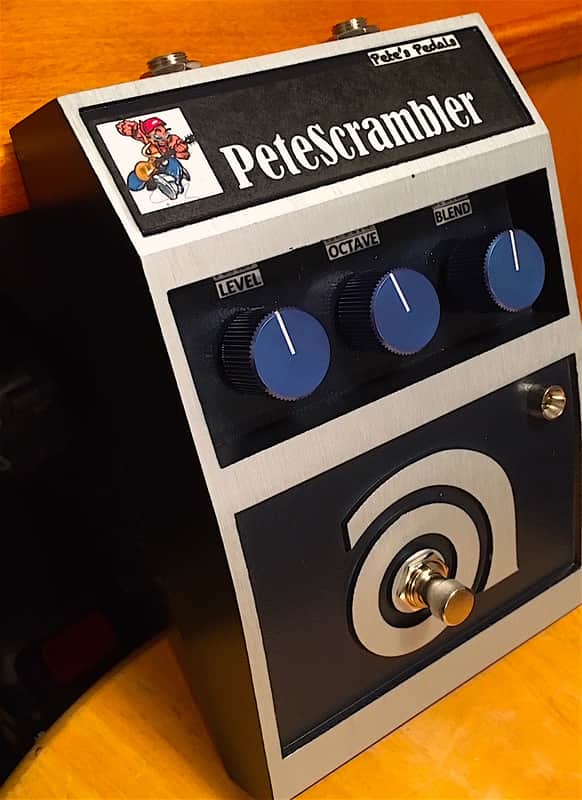 Pete's Pedals Scrambler Octave/Fuzz Clone, NOS Ampeg Enclosure, Stunning Vintage Effect image 1