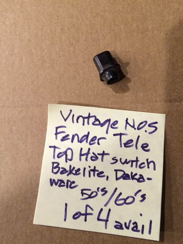 Fender Telecaster 50's 60's vintage Top Hat knob image 1