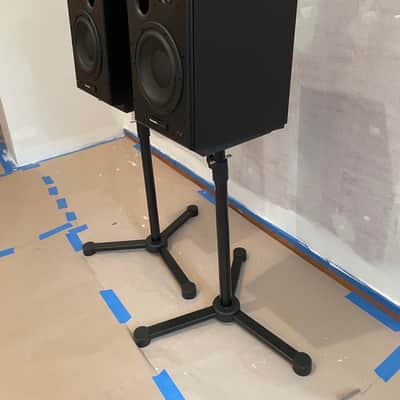 Dynaudio BM15A 10" Active Studio Monitors (Pair) mid 2010s - Black with Stands image 5