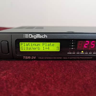 DigiTech TSR-24 True Stereo Reverb / Multi-Effects Processor 1990s - Black image 4