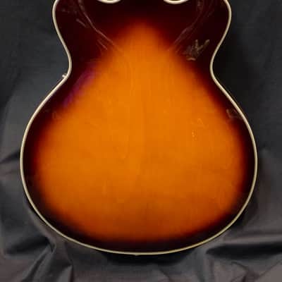 NEW 2018 Prestige Musician Pro DC VB Vintage Burst Semi Hollow Electric Guitar w/ Hard Case image 5