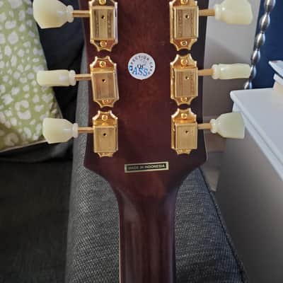 Epiphone Hummingbird Inspired by Gibson 2021 - Present - Antique Natural image 6