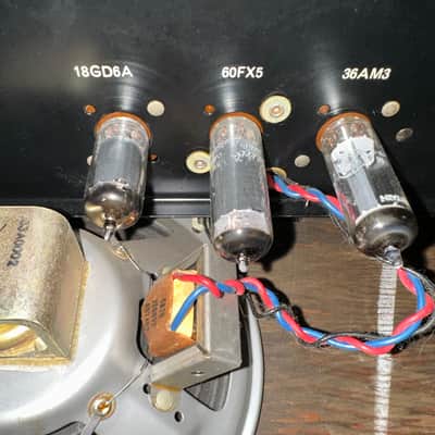 Kay 803 Tube Amp - 1964 Kay Guitar Tube Amplifier + Bonus Tube Set image 11