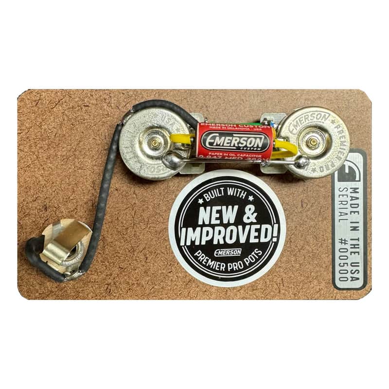 Emerson Custom P-Bass Prewired Kit Premier Pro Pots PB-PREMIER image 1