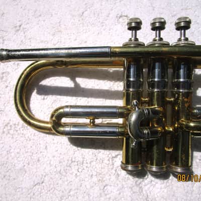 Conn NY Symphony Special Trumpet, 1936, Highly Engraved, Original Finish & Case image 11
