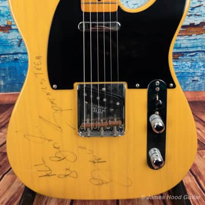 Fender Telecaster Signed By Bruce Springsteen 1996 Butterscotch Blond image 1
