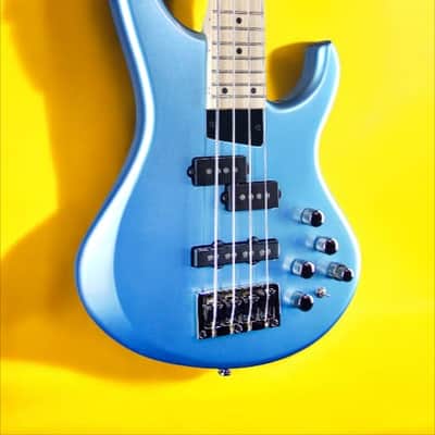 MTD Kingston Kingston LK4 Lake Placid Blue Gloss, Maple Fretboard image 3